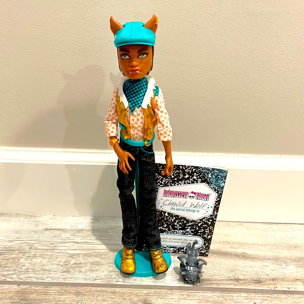 Monster High Clawd Wolf 2010 Mattel Doll